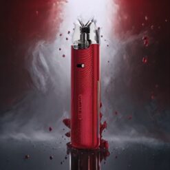 VOOPOO Vmate i2 Vape Kit Norge grossist – Rubinrød, 1500 mAh batteri, Type-C-lading, 8-30 W, 0,7 Ohm kartusj