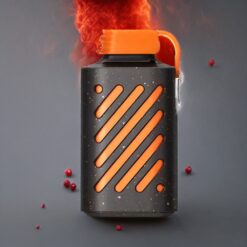 VOZOL GEAR 10000 Engangs Vape Norge Grossist – Pasjonsfrukt Bringebær Mandarin, 10000 Puff, 20 ml E-væske, 500mAh, 65% PCR Materialer
