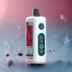 Wotofo Ultra 20000 DTL Engangs Vape Norge grossist Bær Is, 22ml/1000mAh, 0.6Ω mesh spole
