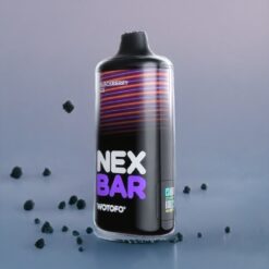 Wotofo nexBAR 18000 Puffs Engangs Vape Blackberry Is Norge Grossist – 21ml, 750mAh, Dual nexMESH, Type-C