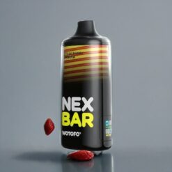 Wotofo nexBAR 18000 Puffs Engangs Vape Jordbær Banan Norge grossist – 21ml, 750mAh, Dual nexMESH, Type-C