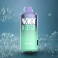 Wotofo nexBar 10000 Puffs Norge grossist Engangs Vape Blå Bringebær Is med 20ml E-Liquid & 500 mAh