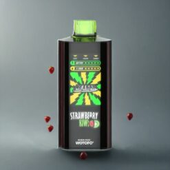 Wotofo nexBar 20000 Puffs Norge grossist Engangs Vape Jordbær Kiwi 24ml 1000mAh Type C Luftstrømsjustering
