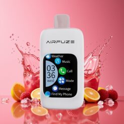 AirFuze Smart 30000 Puffs Norge Grossist Disposable Vape Bærsmak med 5% Nikotin, 900mAh, Type-C