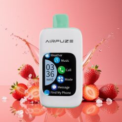 AirFuze Smart 30000 Puffs Norge Grossist Disposable Vape Jordbær Sommertid med 5% Nikotin, 900mAh, Type-C