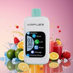 AirFuze Smart 30000 Puffs Norge Grossist Disposable Vape Regnbuens Fruktblanding med 5% Nikotin, 900mAh, Type-C
