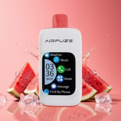 AirFuze Smart 30000 Puffs Norge Grossist Disposable Vape Vannmelon Is med 5% Nikotin, 900mAh, Type-C
