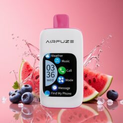 AirFuze Smart 30000 Puffs Norge grossist Disposable Vape Blåbær Vannmelon / 5% Nikotin / 900mAh / Type-C