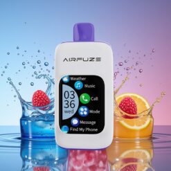 AirFuze Smart Pro 40000 Puffs Norge Grossist Disposable Vape Blå Bringebær Is 900mAh 20ML 2%/5%