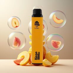 Aivono AIM BINGO 4000 Puffs Norge grossist – Wango Ananas Fersken (21x123mm, 1000mAh, 10mL, 4000 puffs)