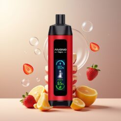 Aivono AIM FATPRO 22000 Puffs Norge grossist – Jordbærsmak – 28ml E-væske, 600mAh, 0,6 ohm Mesh Coil, 0-5% Nikotin