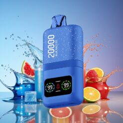 Aivono AIM MAGIC 20000 Puffs Norge Grossist – Blå Bringebær Is – 26ml E-væske, 600mAh, Type-C-ladbar