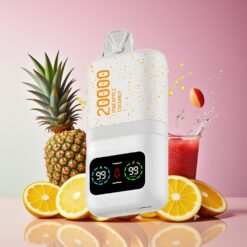 Aivono AIM MAGIC 20000 Puffs Norge grossist – Ananas Kokos (0%/2%/3%/5% Nikotin, 26ml, Type-C, LCD)
