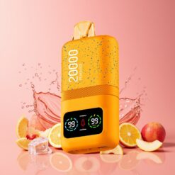 Aivono AIM MAGIC 20000 Puffs Norge grossist – Fersken Is – 26ml, Type-C, LCD, 10 Smaker