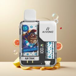 Aivono AIM-TANK 9500 Puffs Norge Grossist – Ananas Kokos (18ml, 650mAh, LCD)