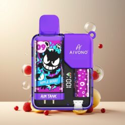 Aivono AIM-TANK 9500 Puffs Norge Grossist - Eple-Bær, 18ml, 650mAh, LCD, 0-5% Nikotin