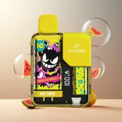 Aivono AIM-TANK 9500 Puffs Norge grossist – Vannmelon Tyggegummi – 18ml E-væske, 650mAh, LCD-skjerm