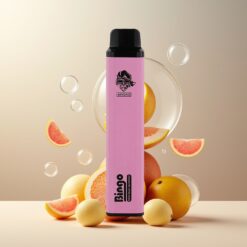 Aivono Aim Bingo 4000 Puffs Norge Grossist – Hvit Fersken Grapefrukt (21x123mm, 1000mAh, 10mL, 0/2/5% Nikotin)
