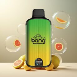 Bang 20000 Puffs Engangs Vape Mynte Norge Grossist – 13400mAh, Type-C, Dual Mesh, Skjerm, 0/2/3/5% Nikotin