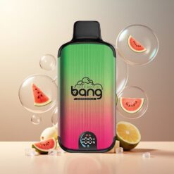 Bang 20000 Puffs Engangs Vape Vannmelon Is Norge Grossist – 13400mAh, Type-C, Dual Mesh, Smart Skjerm, 0-5% Nikotin
