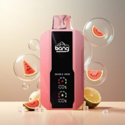 Bang 25000 Puffs Engangsdamp Norge Grossist – Vannmelon Is, 30ml/650mAh/Type-C, 0-5% Nikotin