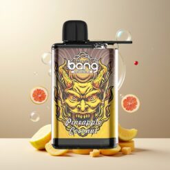 Bang 28000 Puffs Engangs Vape Ananas Kokos Norge grossist – 0/2/3/5% Nikotin, 650mAh, 30ml