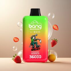 Bang 36000 Ice Level Engangsdevice Jordbær Vannmelon Norge grossist – 36ml, 850 mAh, 1.0 Ohm