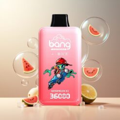 Bang 36000 Ice Level Engangsdevice Vannmelon Is Norge grossist – 36ml, 850 mAh, 36000 Puffs