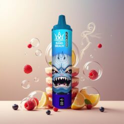 Bang Beach 22000 Puffs Norge Grossist Engangsvape Blåbær Bringebær (36ml, 650mAh, 0%/2%/3%/5%)