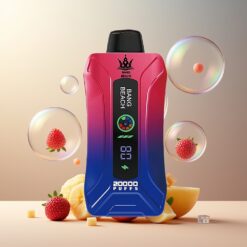 Bang Beach Smart Skjerm 20000 Puffs Engangsvape Triple Bær Is Norge Grossist - 35ml, 650mAh, 0-5% Nikotin