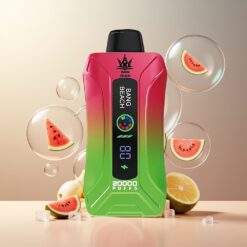 Bang Beach Smart Skjerm 20000 Puffs Norge Grossist Engangs Vape Vannmelon Is (35ml, 650mAh, 0/2/3/5% Nikotin)