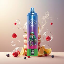 Bang Blaze Tornado 20000 Puffs Norge Grossist Disposable Vape Blåbær Bringebær – Type-C, Justerbar Luftstrøm, 0-5% Nikotin