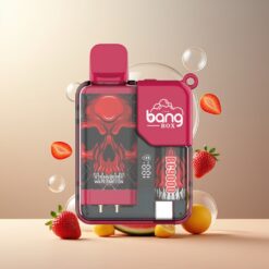 Bang Box 9000 Puffs Engangs Vape Jordbær Vannmelon Norge Grossist – 14ml, 650 mAh, Type-C, 0-5% Nikotin