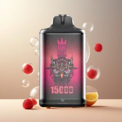 Bang Box King 15000 Puffs Engangsvaper Bringebær Vannmelon Norge grossist – 23ml E-væske, 0%/2%/3%/5% Nikotin, 650mAh, TYPE-C, 1 eske 10 stk