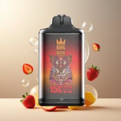 Bang Box King 15000 Puffs Norge Grossist Engangs Vape Jordbær Mango 23ml 650mAh TYPE-C 1x10