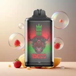 Bang Box King 15000 Puffs Norge Grossist Engangsvape Trippelbær Is – 23ml, 650mAh, Type-C, 10 stk/eske