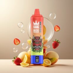 Bang Box King 20000 Puffs Norge Grossist Disposable Vape Jordbær Kiwi 0-5% Nikotin 35ml 850mAh Mesh Coil