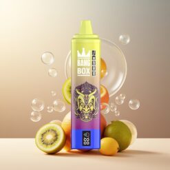 Bang Box King 20000 Puffs Norge Grossist Kiwi Pasjonsfrukt Guava – 35ml, 850mAh, 0-5% Nikotin, Mesh Coil