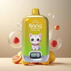 Bang Digital Box 15000 Puffs Engangs Vape Trippel Frukt Norge Grossist – 15ml E-væske, Type-C, 550mAh, Digital Skjerm, 0-5% Nikotin