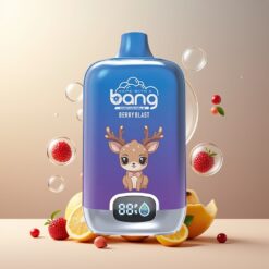 Bang Digital Box 15000 Puffs Norge Grossist Disposable Vape Bærsmak med 15ml E-væske, Type-C-lading, 550mAh Batteri