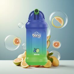 Bang King 12000 Puffs Norge Grossist Disposable Vape Melon Blå – 23ml, 650 mAh, 0-5% Nikotin, 1.2 Ohm Mesh Coil
