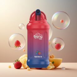 Bang King 12000 Puffs Norge Grossist Engangs Vape Triple Bær Is (23ml, 650mAh, 1.2 Ohm Mesh)