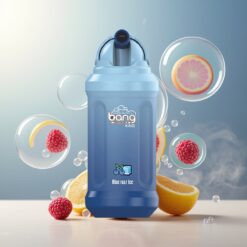 Bang King 12000 Puffs Norge grossist Disposable Vape Blå Bringebær Is (23ml, 650mAh, 1.2 Ohm Mesh)