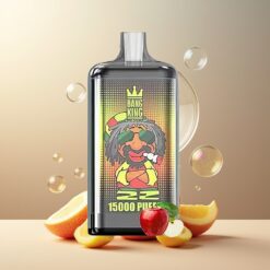 Bang King 15000 Puffs Norge Grossist Dobbel Eple Design Fargerik og Lekker 21ml 550mAh 0-5% Nikotin