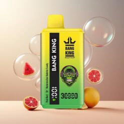 Bang King 30000 Puffs Engangs Vape Red Bull Vannmelon Bubble Candy Norge Grossist – 36ml, 550mAh, Type-C