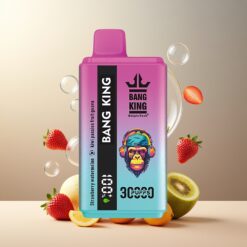 Bang King 30000 Puffs Norge Grossist Disposable Vape Jordbær Vannmelon Kiwi Pasjonsfrukt Guava 36ml Type-C