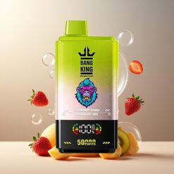 Bang King 50000 Norge Grossist Engangs Vape Jordbær Mango Jordbær Kiwi 50ml 850mAh Type-C