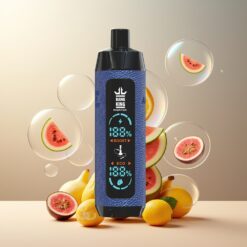 Bang King Shisha 25000 Puffs Norge Grossist – Vannmelon, Honningmelon, Pasjonsfrukt – 30ml, 650 mAh, Type-C
