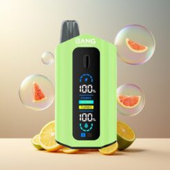 Bang Leader 50000 Puffs Engangs Vape Sur Ananas Lemonade Sitron Lime Norge Grossist – 13400mAh, 36ml, Type-C, 0-5% Nikotin