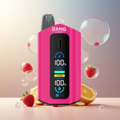 Bang Leader 50000 Puffs Norge Grossist Disposable Vape Blåbær Bringebær Lemonade Jordbær Bringebær Kirsebær Is, 13400mAh, 36ml, Type-C